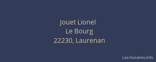 Jouet Lionel