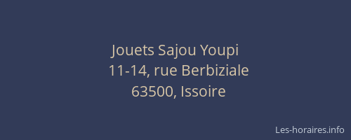 Jouets Sajou Youpi