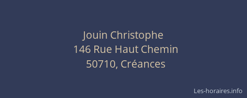 Jouin Christophe