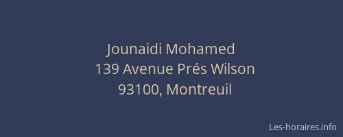 Jounaidi Mohamed