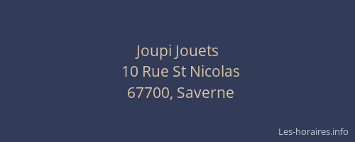Joupi Jouets