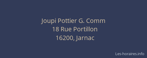 Joupi Pottier G. Comm