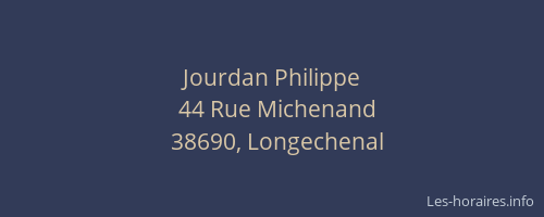 Jourdan Philippe