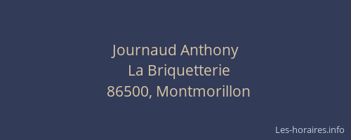 Journaud Anthony