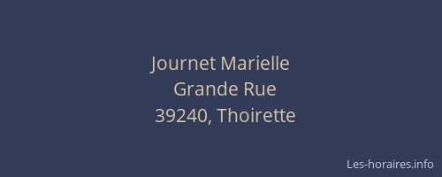 Journet Marielle