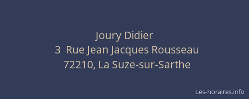Joury Didier