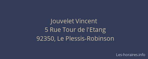 Jouvelet Vincent