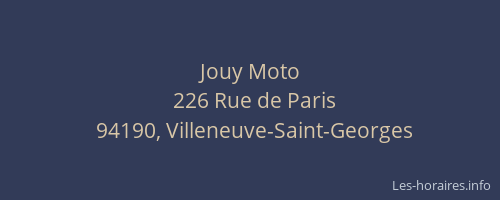 Jouy Moto