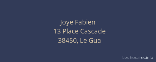 Joye Fabien