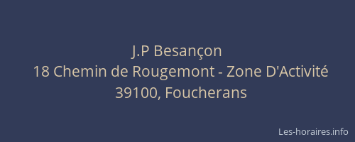 J.P Besan&ccedil;on