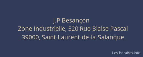 J.P Besan&ccedil;on
