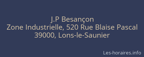 J.P Besançon