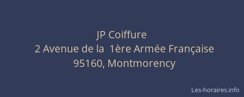 JP Coiffure