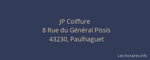 JP Coiffure