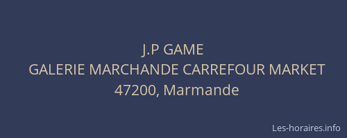 J.P GAME