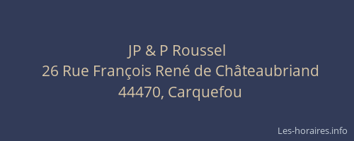 JP & P Roussel
