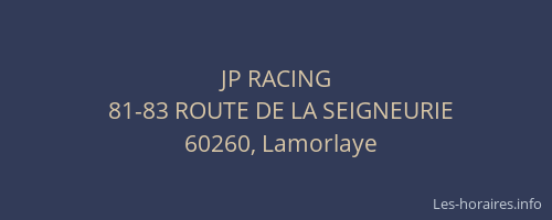 JP RACING