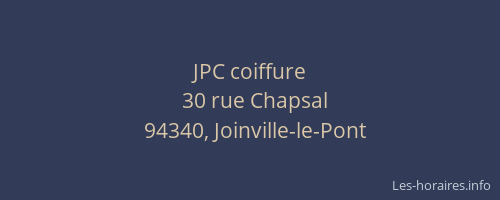 JPC coiffure