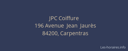 JPC Coiffure