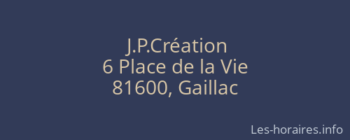 J.P.Création