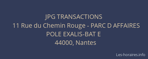 JPG TRANSACTIONS