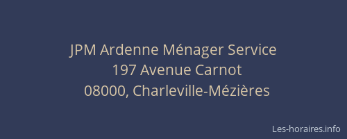 JPM Ardenne Ménager Service