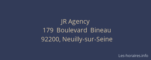 JR Agency
