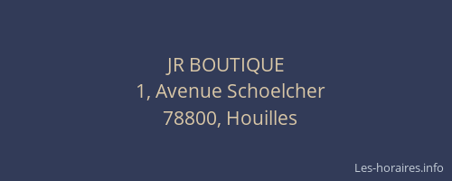 JR BOUTIQUE