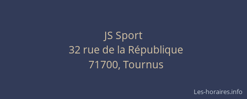 JS Sport