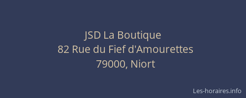 JSD La Boutique