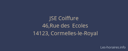 JSE Coiffure