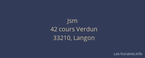 Jsm