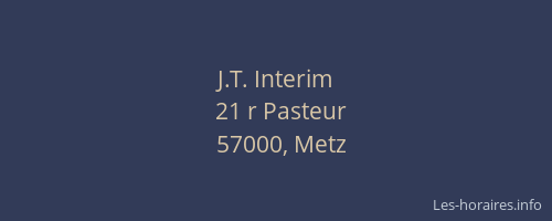 J.T. Interim