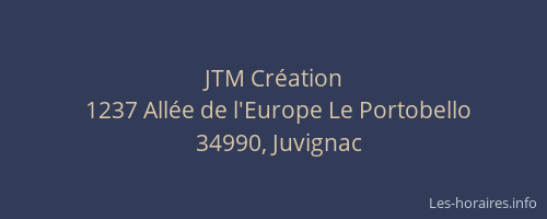 JTM Création