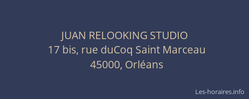 JUAN RELOOKING STUDIO