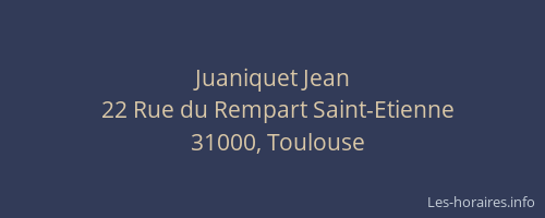 Juaniquet Jean