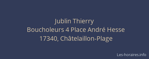 Jublin Thierry