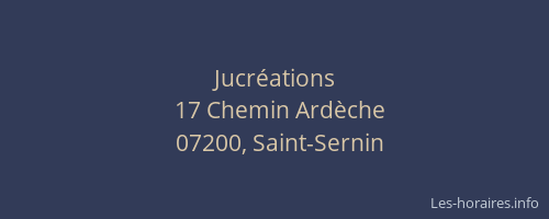 Jucréations