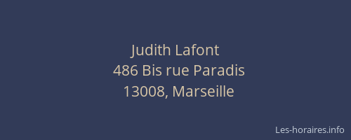 Judith Lafont