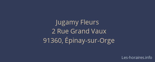 Jugamy Fleurs