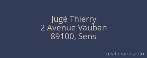 Jugé Thierry