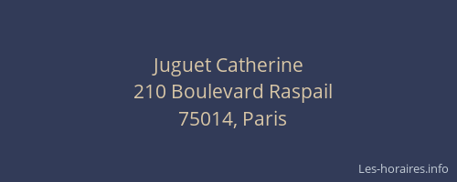 Juguet Catherine