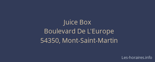 Juice Box