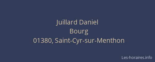 Juillard Daniel