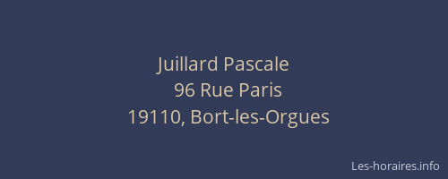 Juillard Pascale