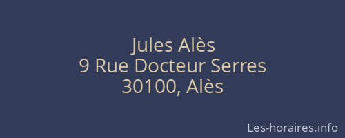 Jules Alès