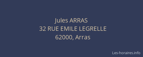 Jules ARRAS