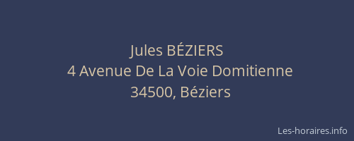 Jules BÉZIERS