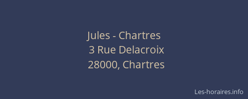Jules - Chartres