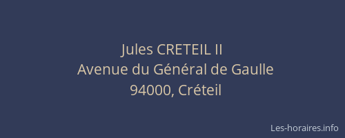 Jules CRETEIL II